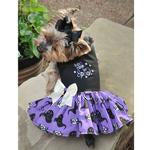Halloween Dog Harness Dress - Too Cute to Spook