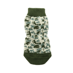 Non-Skid Dog Socks - Green Camo